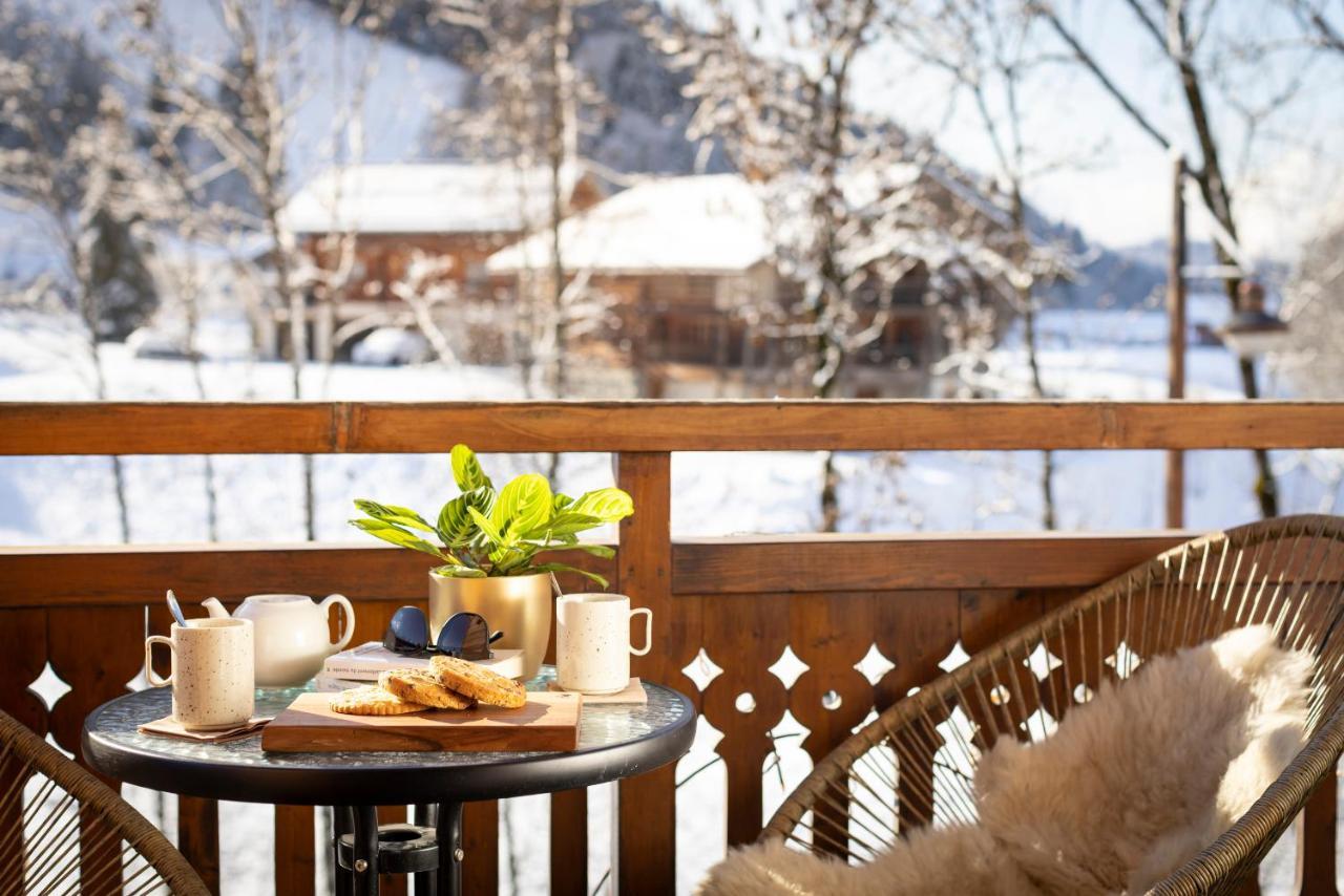 Hotel Et Spa Le Vermont Le Grand-Bornand Eksteriør bilde